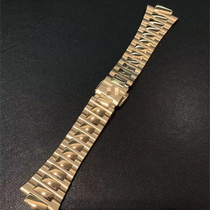 Bracelet de montre CNC en or 9K-18K pour PP/RLX-fermoir personnalisé 9mm/16mm et pièces de rechange OEM (compatible PP5712R) - Product Image 1