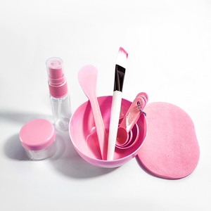 <span class=keywords><strong>Bol</strong></span> en silicone souple cosmétique pour le <span class=keywords><strong>visage</strong></span> 9 en 1 Ensemble de bols pour masque de mélange avec brosse de masquage Beauté Spa salon Argile Diy Face <span class=keywords><strong>Bol</strong></span> en silicone - Product Image 1