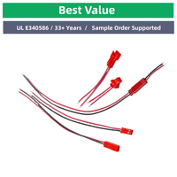 Conjunto de Cable con Sensor de 4 Pines, 26AWG, Revestimiento de Goma, Conductor de Cobre Puro, Codificación por Colores, para Motocicleta y Automóvil, Cumple con REACH