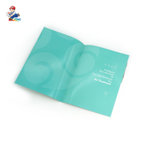 Impression personnalisée de manuels de produits avec reliure agrafée, laminage imperméable, revêtement UV, gaufrage 3D, estampage à chaud