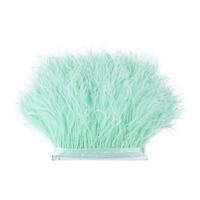 Vente d'usine 1-3 PLY de plumes d'autruche à la mode en gros plumes d'autruche gland accessoires vestimentaires haute couture