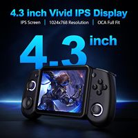 Console de jeu portable rétro RG43H Pro, Linux, 64 Go, 20+ émulateurs, écran 4,3 pouces, double joystick, prise en charge du Wi-Fi et de la sortie 4K