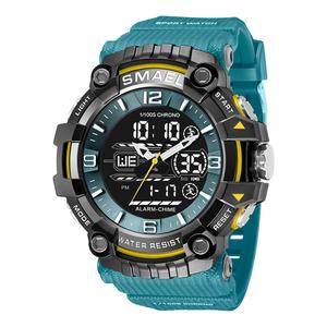 Montre analogique sportive en plastique étanche SMAEL 8089, montres pour hommes, montre numérique tendance - Product Image 2