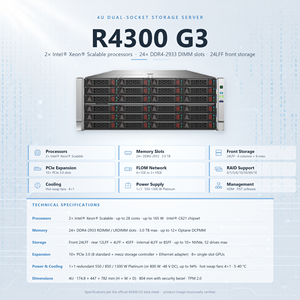 Servidor en Rack Usado R4300 G3 4U, Doble Procesador, DDR4, GPU, Estación de Trabajo, Renderización, Base de Datos, Memoria, HPC, Centro de Nubes, Servidor en Rack IT Compacto - Product Image 1