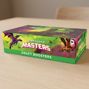 Auténtica caja de sobres de Draft Commander Masters de Magic: The Gathering (MTG) - Product Image 2