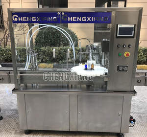 Máquina de Llenado Automática Eléctrica CHENGXIANG con Control PLC para 10ml y 30ml de Tintura de Propóleo, Aceite para la Piel, Aceite Esencial y Gotas Minerales - Product Image 6