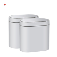 Poubelle intelligente en acier inoxydable, 25 w, prix d'usine, avec capteur