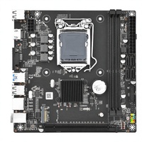 Carte mère FEIFAN Intel B75 ITX pour processeur Intel LGA1155 I3/i7 M.2 Double DDR3 16 Go de RAM Nouvelle 17x17cm Intégrée pour ordinateur de bureau