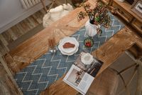 Jacquard Qualité Meilleur Choix Tissé Chemin De Table Tapisserie Partie Techniques Personnalisées Style