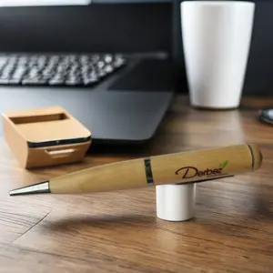 सस्ते हाई-एंड उपहार के लिए नई लोकप्रिय लकड़ी की पेन आकार की यूएसबी फ्लैश ड्राइव