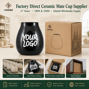 Juego de Tazas de Cerámica Personalizadas de 350 ml, Color Verde <span class=keywords><strong>Mate</strong></span>, para Té - Product Image 6