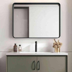 Moderno Miroir <span class=keywords><strong>Led</strong></span> inteligente pantalla táctil pared colgada inteligente barbería maquillaje baño tocador luz espejo - Product Image 4