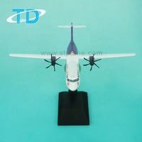 Modèle d'avion de simulation en plastique PC/ABS 1/150 18CM de la marque Tongde, imprimé en sérigraphie, collectionnable, du Cambodge Angkor Air ATR72-500