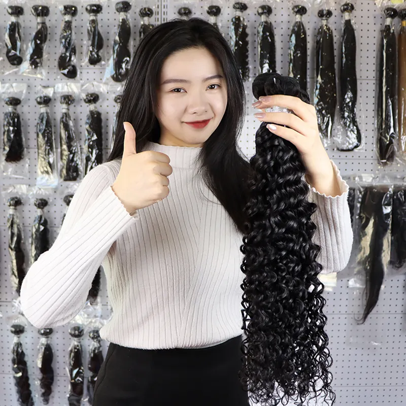 VAST Raw Cambodian Curly Virgin Hair Weave Wholesale Vendor, Cambodian Hair Unprocessed Cuticle Aligned Hair Bundles