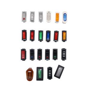 KCD3 16A 250V elektrikli tencere Rocker anahtarları gösterge ışığı ile 2/3-hız teknesi şekilli güç düğmesi - Product Image 2