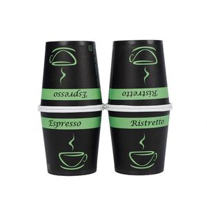 4oz Custom Logo Paper <b>Cup</b> Disposable White Biological Kraft Paper <b>Coffee</b> <b>Cup</b> - Product Image 6