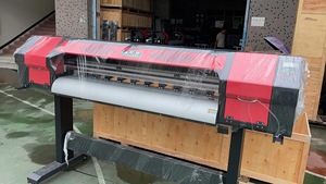 1.2m sinh thái dung môi UV máy in tự động Máy in phun CuộN để cuộn Máy đôi đầu in lớn Định dạng xp600/i3200 máy in - Product Image 5