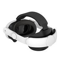 Aksesori Headset VR Tali Kepala untuk Meta Quest 3 3S Dukungan yang Ditingkatkan & Tali yang Dapat Disesuaikan & Nyaman Hadiah untuk Anak-anak dan Dewasa