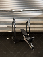 Banc de musculation inclinable commercial Ydyfit Nm0060 en acier avec logo personnalisé, équipement de fitness unisexe pour salle de sport