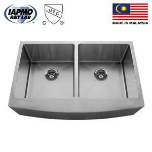 AD-R3320 d'évier moderne à double cuvette, fait à la main, certifié Malaisie CUPC - Product Image 2