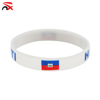 Kit de Cadeau pour Supporters de Football 2026 : Ensemble de Support pour Match de Football avec Drapeau Haïtien – T-shirts, Écharpe, Bracelet, Badge, Épingle, Collier Haïti