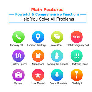 Espanhol crianças relógio inteligente interface espanol, localização, rastreamento, crianças, protetor com sos, gps, lanterna inteligente - Product Image 4