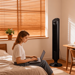 Ventilador <span class=keywords><strong>de</strong></span> Aire Acondicionado Eléctrico Digital <span class=keywords><strong>de</strong></span> Plástico <span class=keywords><strong>de</strong></span> 29 Pulgadas <span class=keywords><strong>con</strong></span> Control Remoto y <span class=keywords><strong>Certificado</strong></span> CB para Hoteles y Hogares - Product Image 6