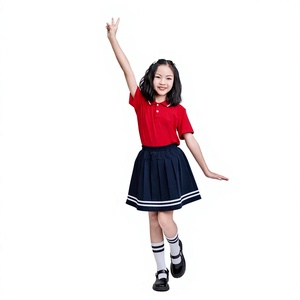 Uniforme Escolar Unisex de Alta Calidad para Secundaria, Personalizable con Logotipo, en Poliéster y Algodón, Transpirable, Resistente, Último Modelo - Product Image 4