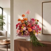 Fleurs artificielles en mousse de soie : Gladiolus, Calla Lily, Amaranthus, Runner – Fausses fleurs artisanales pour la Saint-Valentin, décoration intérieure et extérieure