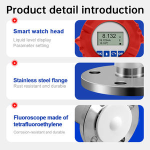 रासायनिक तरल अनाज सीमेंट भंडारण के लिए तरल और ठोस मीडिया टैंक साइलो के लिए गैर-संपर्क एफएमकेडब्ल्यू रडार स्तर मीटर - Product Image 6