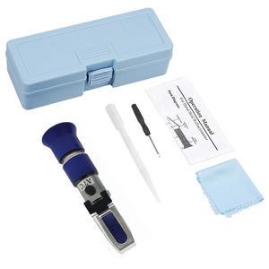 Honing Handheld <span class=keywords><strong>Refractometer</strong></span> Bereik 58-92% Voor Suiker Inhoud Test Zuiver Aluminium Stijlen - Product Image 6