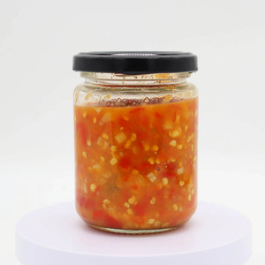 น้ำพริกมะนาวเปรี้ยว 210 กรัม ขวดแก้ว ซอสสไตล์ไทย - Product Image 1