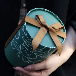 Luxury cylindrical <b>Christmas</b> gift paper storage and packaging transport <b>box</b>, candlestick packaging tub boxcustomizable as needed - Product Image 3