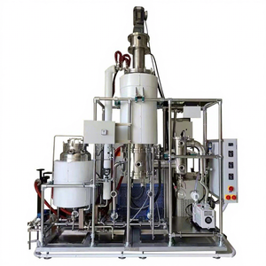 bibo 1m2 Stainless Steel Wiped Film Molecular Distillation Unit Sanitary Food Grade with <b>Pump</b> and Bearing Core Components - Product Image 1