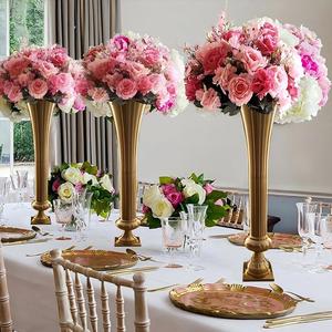Support <span class=keywords><strong>de</strong></span> vase à fleurs en métal doré moderne <span class=keywords><strong>pour</strong></span> <span class=keywords><strong>table</strong></span>, centre <span class=keywords><strong>de</strong></span> <span class=keywords><strong>table</strong></span> <span class=keywords><strong>d</strong></span>écoratif, porte-fleurs artificielles, <span class=keywords><strong>décoration</strong></span> <span class=keywords><strong>de</strong></span> <span class=keywords><strong>table</strong></span> <span class=keywords><strong>pour</strong></span> anniversaire - Product Image 3