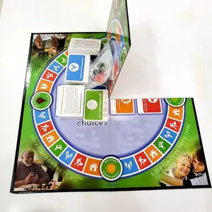 Jogos de tabuleiro personalizados, jogos de tabuleiro para adultos e crianças, atacado, preço