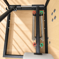 Machine de Pilates Reformer réglable en bois d'érable, de bonne qualité et à prix abordable, service personnalisé, studio de Pilates portable, garantie 3 ans