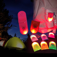 Réflecteur de sécurité à pince magnétique à LED pour le jogging et le cyclisme, cadeau promotionnel de Noël