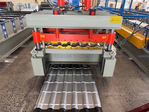 เครื่องขึ้นรูปม้วนกระเบื้องเคลือบโลหะชุบสังกะสีแผ่นหลังคาเคลือบแบบเย็น - Product Image 2