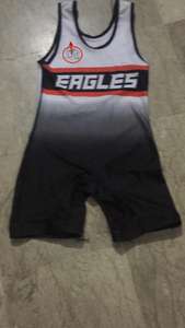 ชุดมวยปล้ําระเหิด ออกแบบชุดมวยปล้ําแบบกําหนดเองของคุณเอง เด็กในชุดมวยปล้ํา - Product Image 2