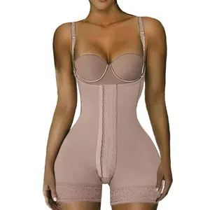 Kadın tam vücut Fajas kolombiyalı sahne 2 Faja Colombiana orijinal vücut şekillendirici dikişsiz Fajas Colombianas ameliyat sonrası Shapewear