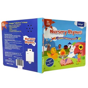 Livre Audio Enfants <span class=keywords><strong>Comptines</strong></span> Apprentissage Livre Son Bébé Jouets Éducatifs - Product Image 2