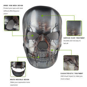 <span class=keywords><strong>Máscara</strong></span> <span class=keywords><strong>de</strong></span> Plástico <span class=keywords><strong>de</strong></span> Calavera Fantasma <span class=keywords><strong>de</strong></span> Call of Duty Warzone 2, Disfraz <span class=keywords><strong>de</strong></span> Cabeza Completa para Cosplay - Product Image 3