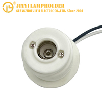 Fabricant de pièces de lampe douille en céramique E11 douille d'ampoule douille de lampe supports de lampe base de lampe