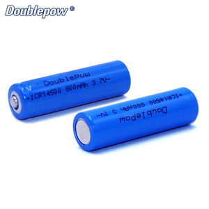 14500 3,7 V 800 mAh Li-Ion Full high capacity battery with cusp top for remote control - Product Image 3