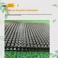 Nouveaux tapis en gazon artificiel pour poules pondeuses et poules reproductrices – Doublures de cage d'incubation – Vente en gros – Noir