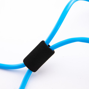 Bande de résistance en forme de huit, bande d'exercice élastique en TPR pour étirement du dos, des épaules et du cou, équipement de fitness portable, 40cm - Product Image 2