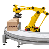 Station de travail robotisée de palettisation lourde FANUC M-410iC/110, bras robotique 4 axes 110 kg pour l'emballage en fin de ligne, la manutention des matériaux