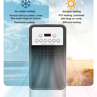 5L ventilateur sans lame télécommande refroidissement chauffage double usage climatiseur Vertical ménage ventilateur Portable climatiseur