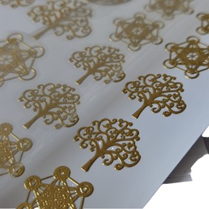 Custom Holographic Barcode Labels <b>Security</b> Tamper Evident Laser <b>Sticker</b> Printing 3D Label Epoxy Domed Resin Glossy Adhesive - Product Image 5